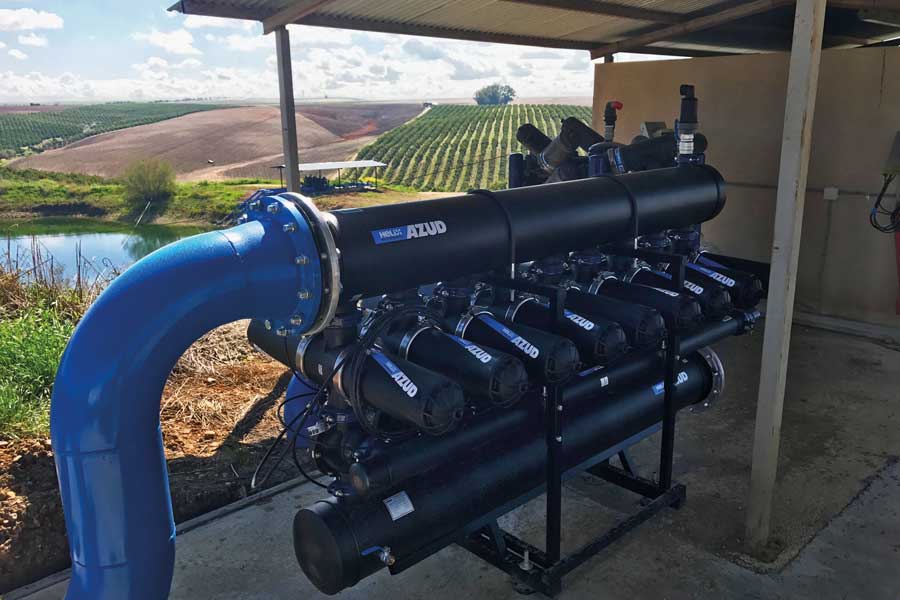 Giải pháp lọc và xử lý nước tưới Azud Lọc Azud