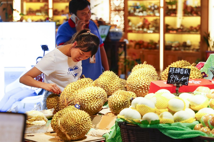 Sầu riêng Việt đắt hàng tại Trung Quốc khiến thị phần của Thái Lan giảm mạnh